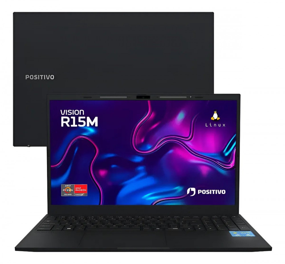 Notebook Positivo Vision R15m Ryzen 5 8GB SSD