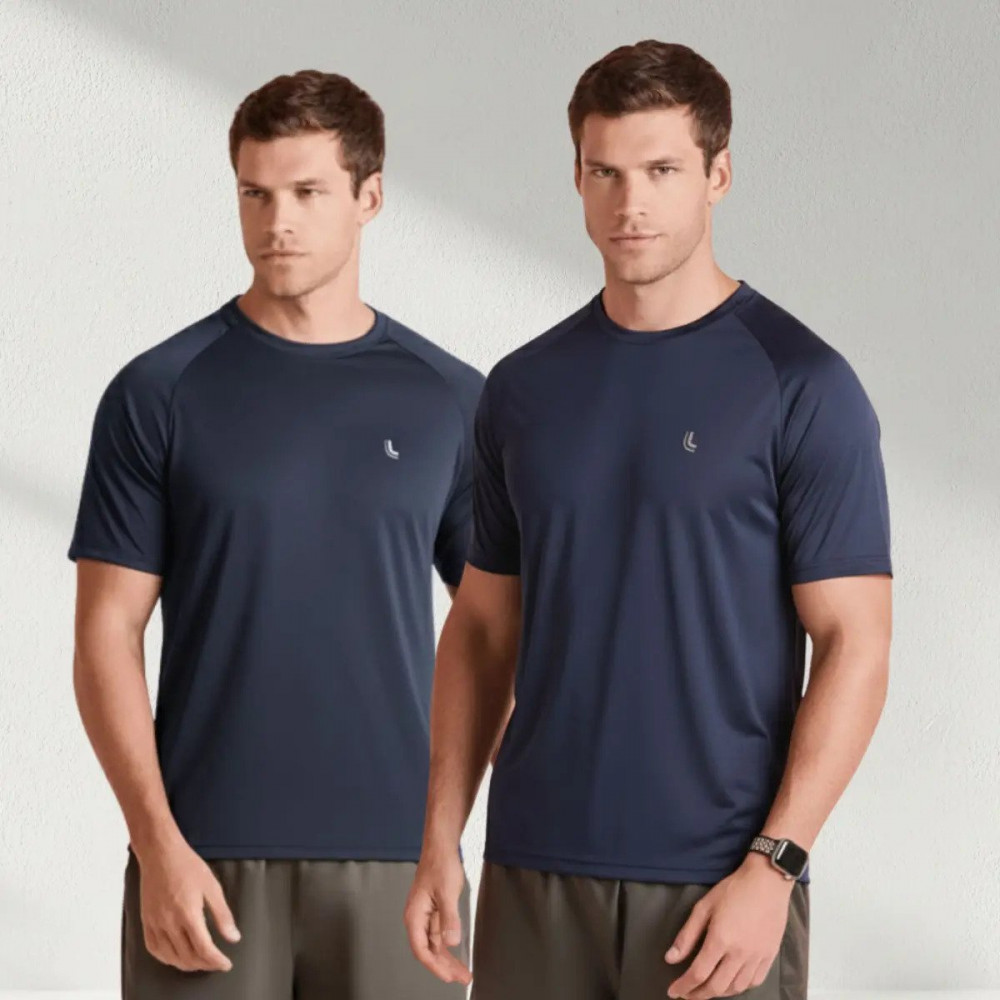 Kit 2 Camisetas Masculinas Dryfit Lupo