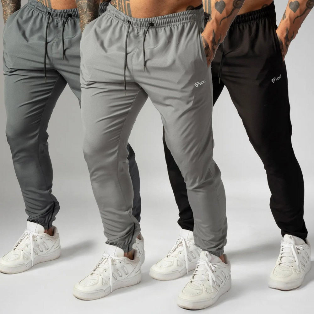 Kit 3 Calças Jogger Masculinas de Tactel