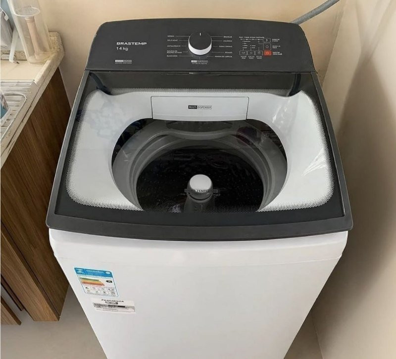 Máquina de Lavar 14Kg Smart Sensor Brastemp