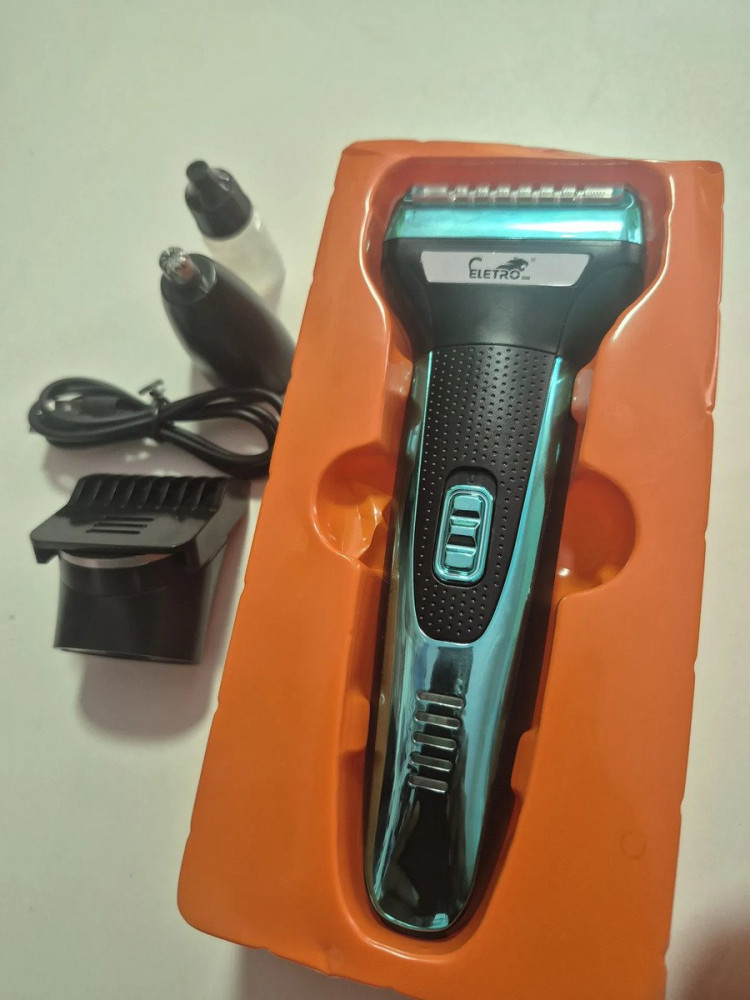 Aparelho de Barbear Elétrico Multifuncional Laranja