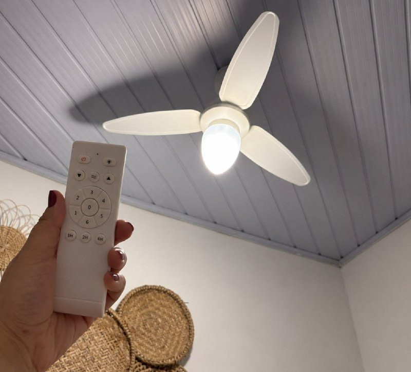 Ventilador de Teto Ventisol Inverter Wind c/ Controle Remoto