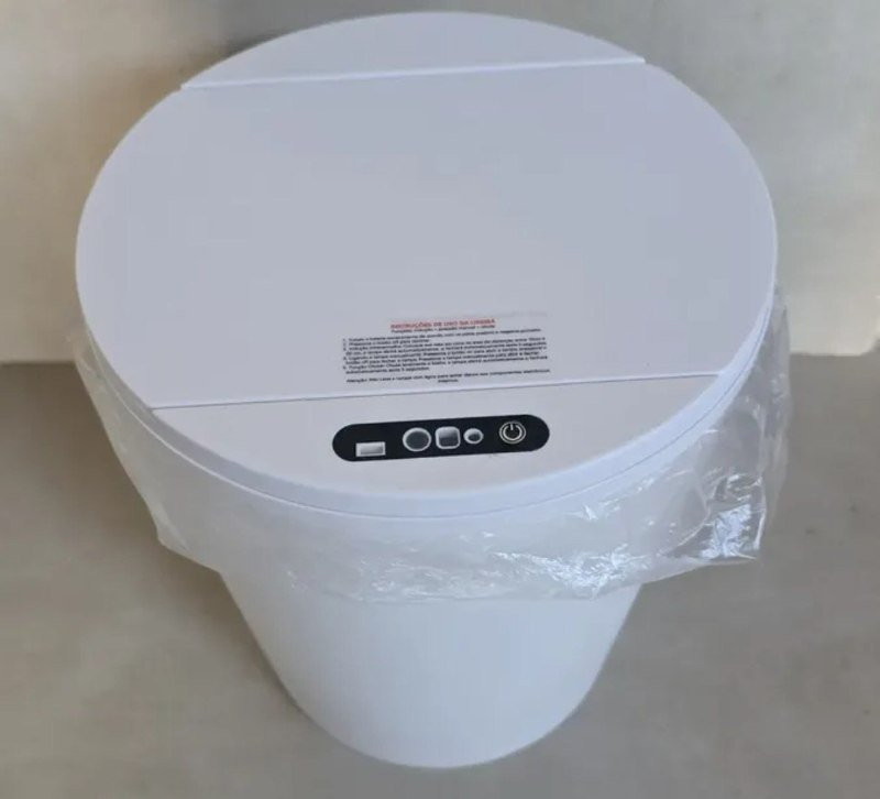 Lixeira Inteligente com Sensor 16L