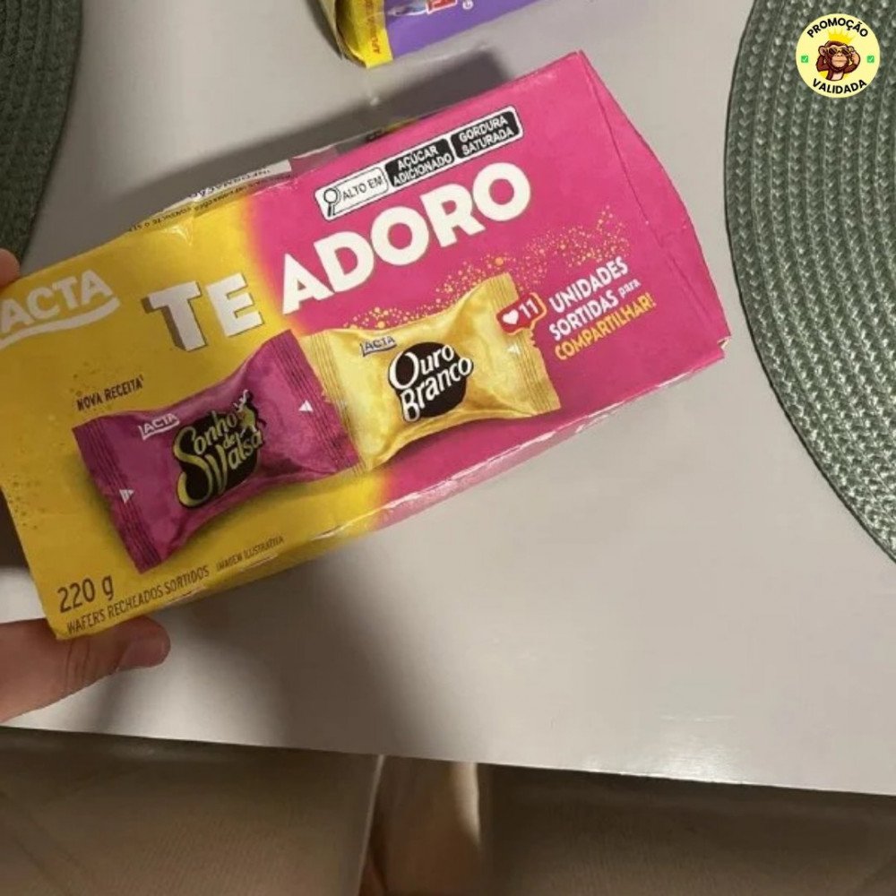 Caixa Sonho de Valsa e Ouro Branco Sortidos 220g