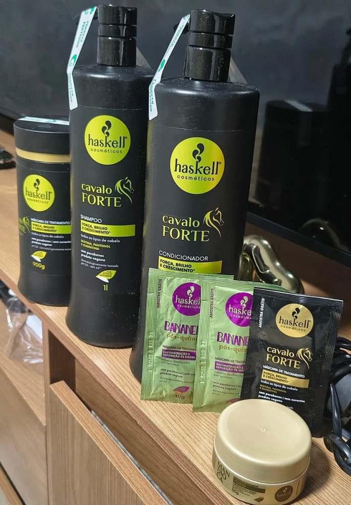 Haskell Cavalo Forte Kit Shampoo Cond 1L