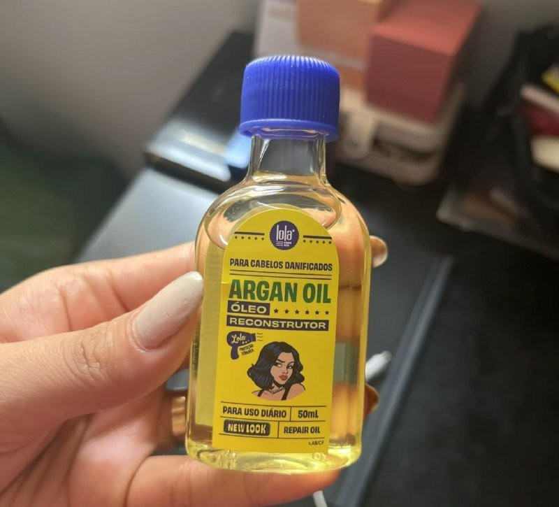 2x Argan Óleo Reparador 50ml Lola Cosmetics