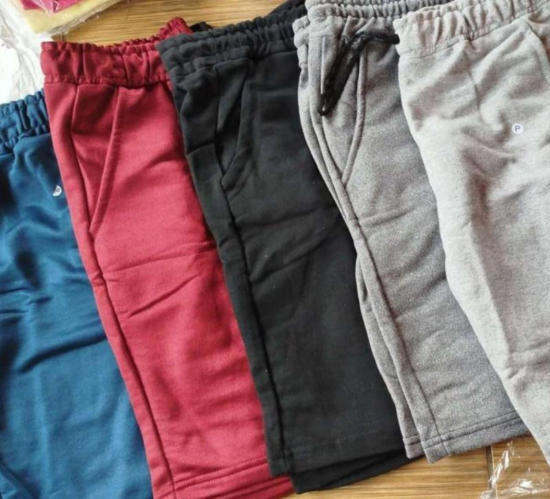 Kit 5 Bermudas Moletom