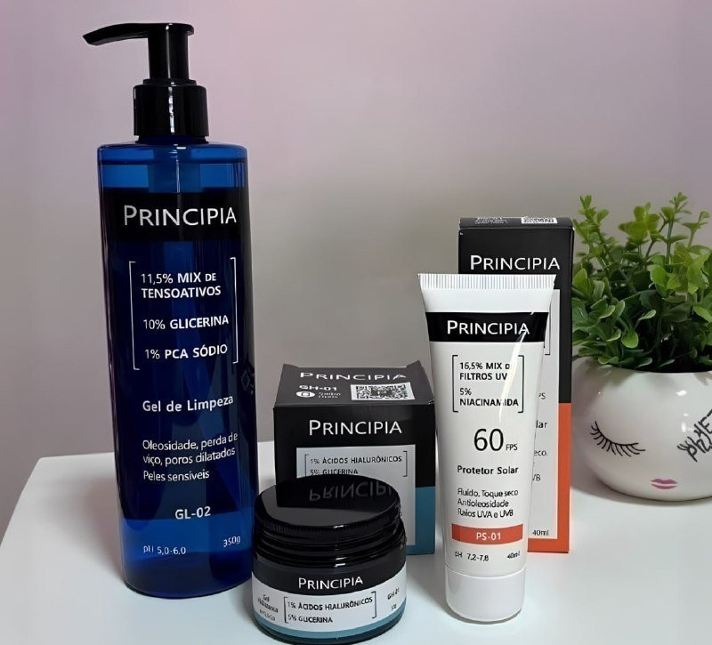 Principia Kit Completo Pele Sensível com FPS 60