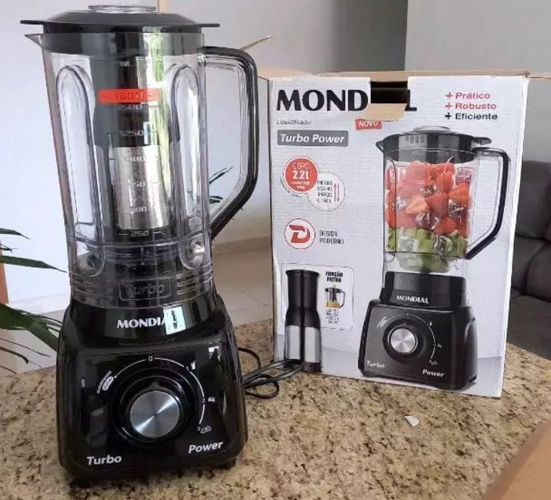 Liquidificador Mondial Turbo Power 550W 220V