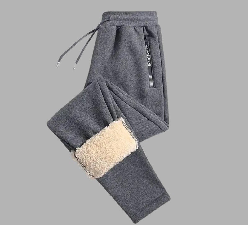 Calça Moletom De Lã Grossa