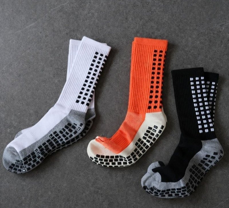 KITZIN DE JOGADOR Kit 3 Pares Meia Antiderrapante Esportiva