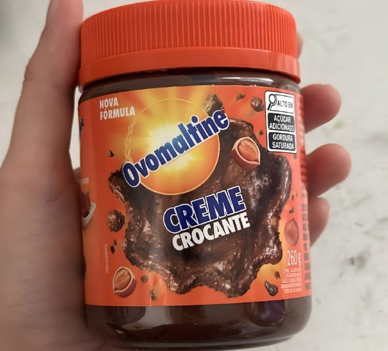 🍫 Ovomaltine Creme Crocante Pote 260g