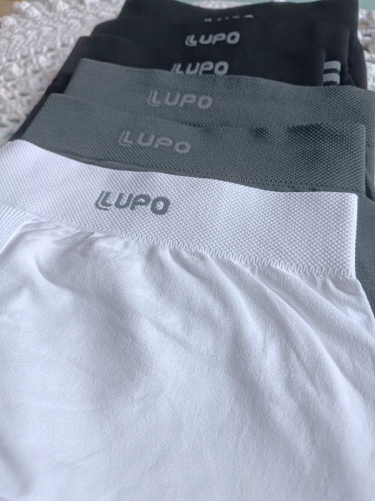 Kit 6 Cuecas Lupo Boxer Sem Costura Microfibra