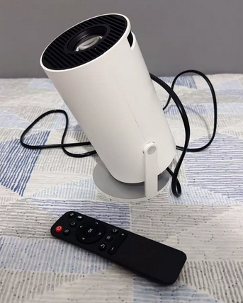 Projetor HY300 4K HD WiFi Bluetooth Portátil