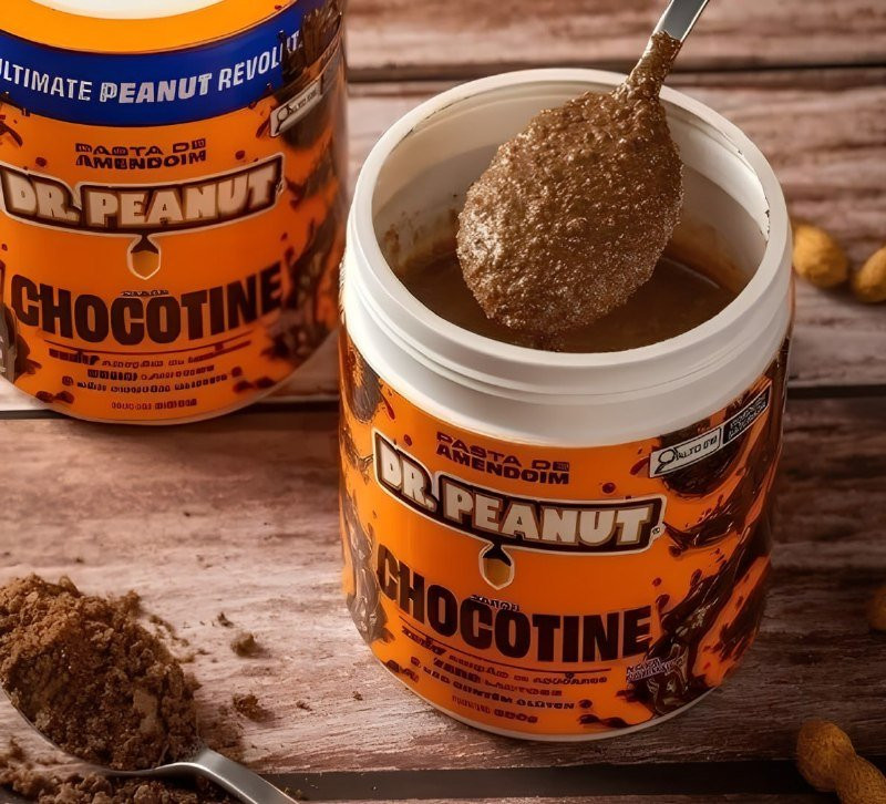 Pasta De Amendoim Dr. Peanut Com Whey Protein 600g