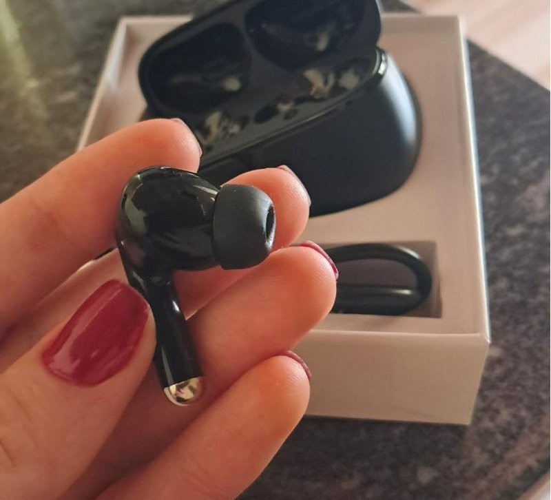 Fones de Ouvido Bluetooth Preto