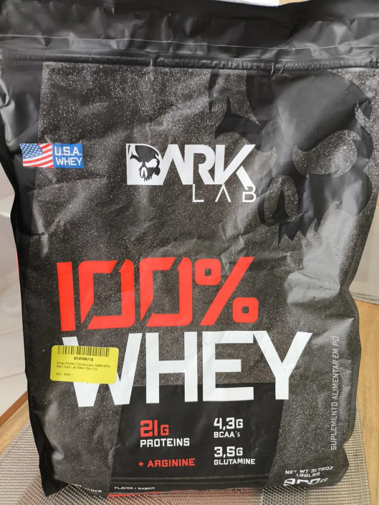 Whey Protein Concentrado 100% 900g Baunilha