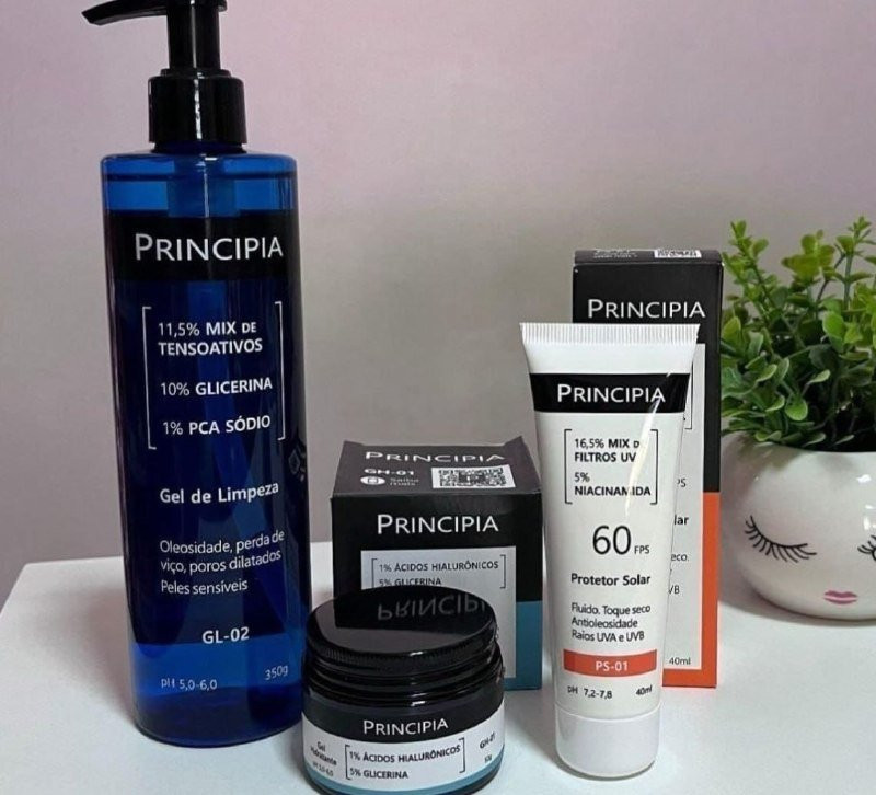 Principia Kit Completo Pele Sensível com FPS 60