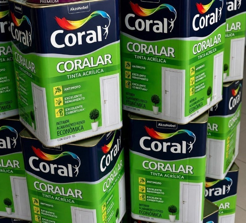 Tinta Coralar Anti Mofo Acrilica Coral