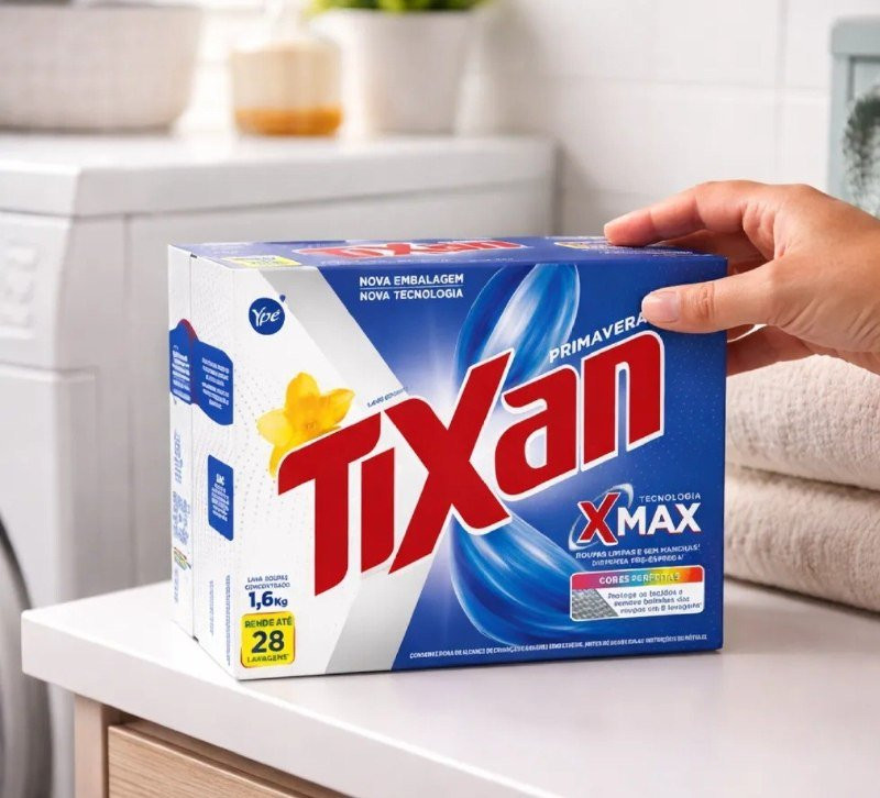 🌼 Tixan Ypê Lava Roupas em Pó Primavera 1,6Kg