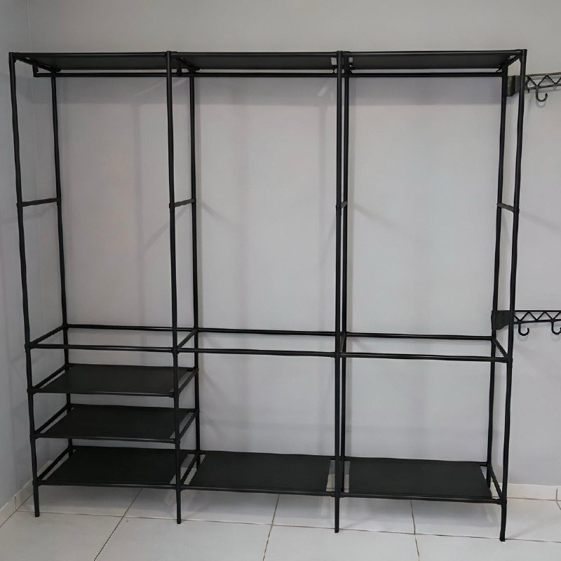 🧥 Cabideiro Arara Organizadora De Roupas Closet