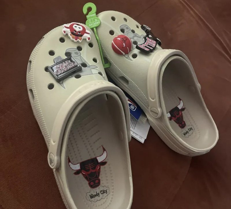Sandália Crocs Nba Bulls Elevated Classic Clog Multi