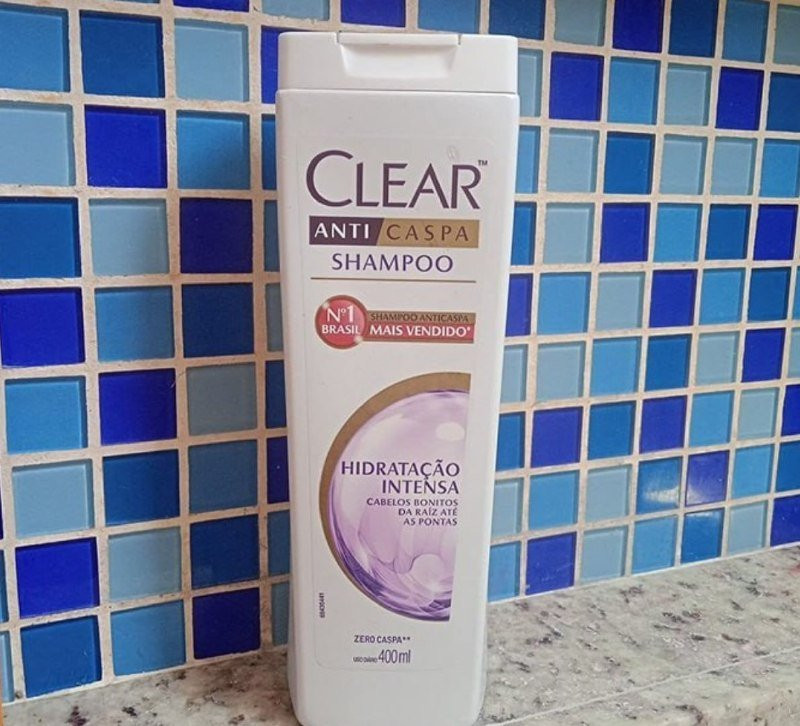💧 Clear Anticaspa hidratação Intensa Shampoo 400ml
