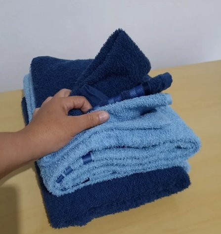 Toalhas de Banho Grossas de Algodão 4 peças