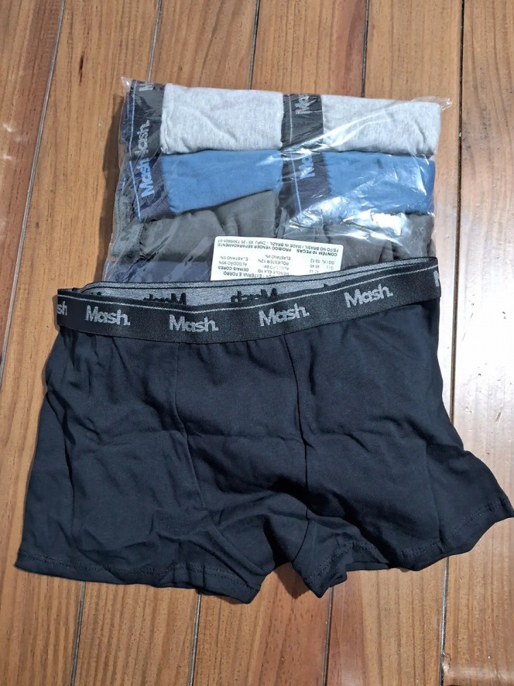 Kit 10 Cuecas Boxer Algodão Masculina