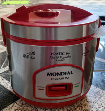Panela elétrica de arroz 6 xícaras Mondial