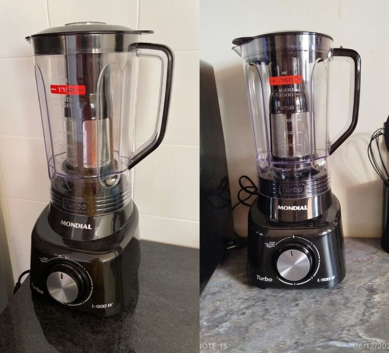🍹 Mondial Liquidificador Turbo 900W, 110V, 2,7L