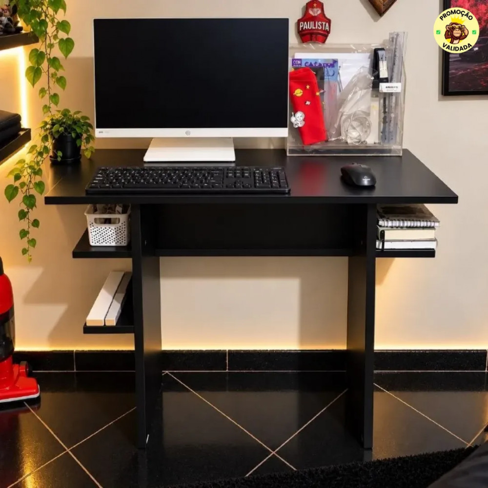 Mesa de Estudo em Mdp Com Nichos