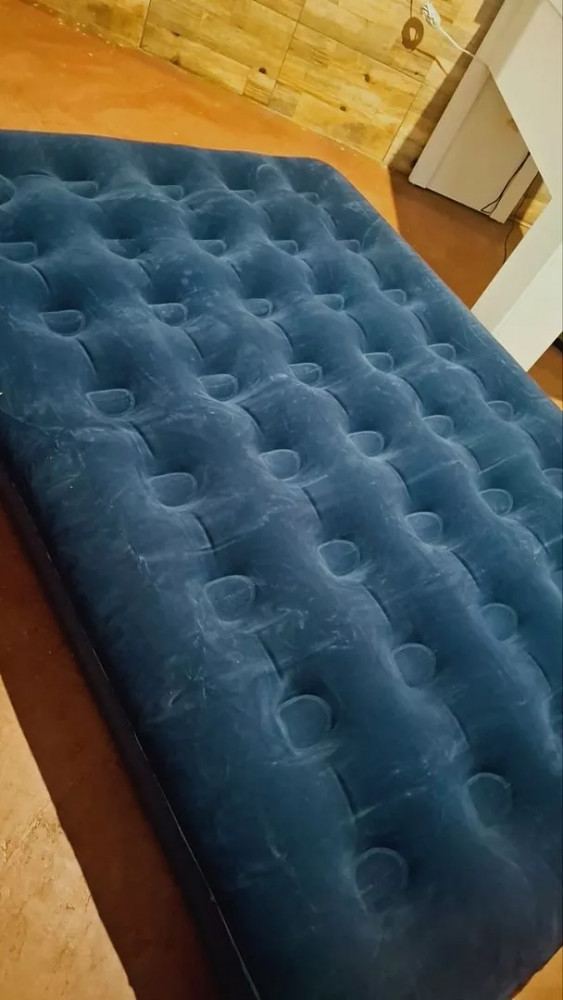 Colchão Inflável Casal com inflador Acoplado