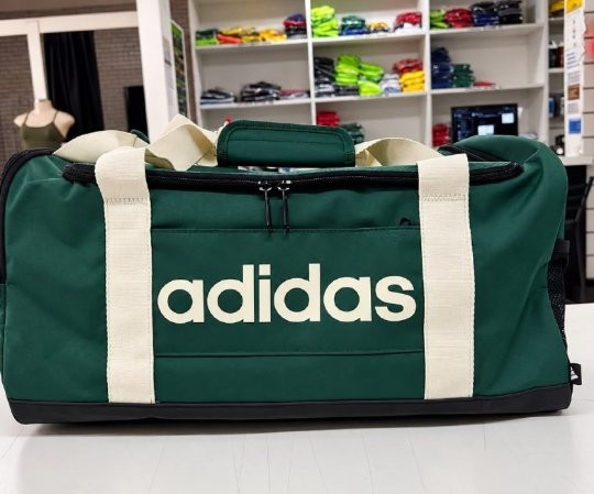 Mala Duffel Linear Extra Small adidas Verde
