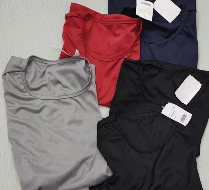 Kit 5 Camisas Termicas Dry Fit