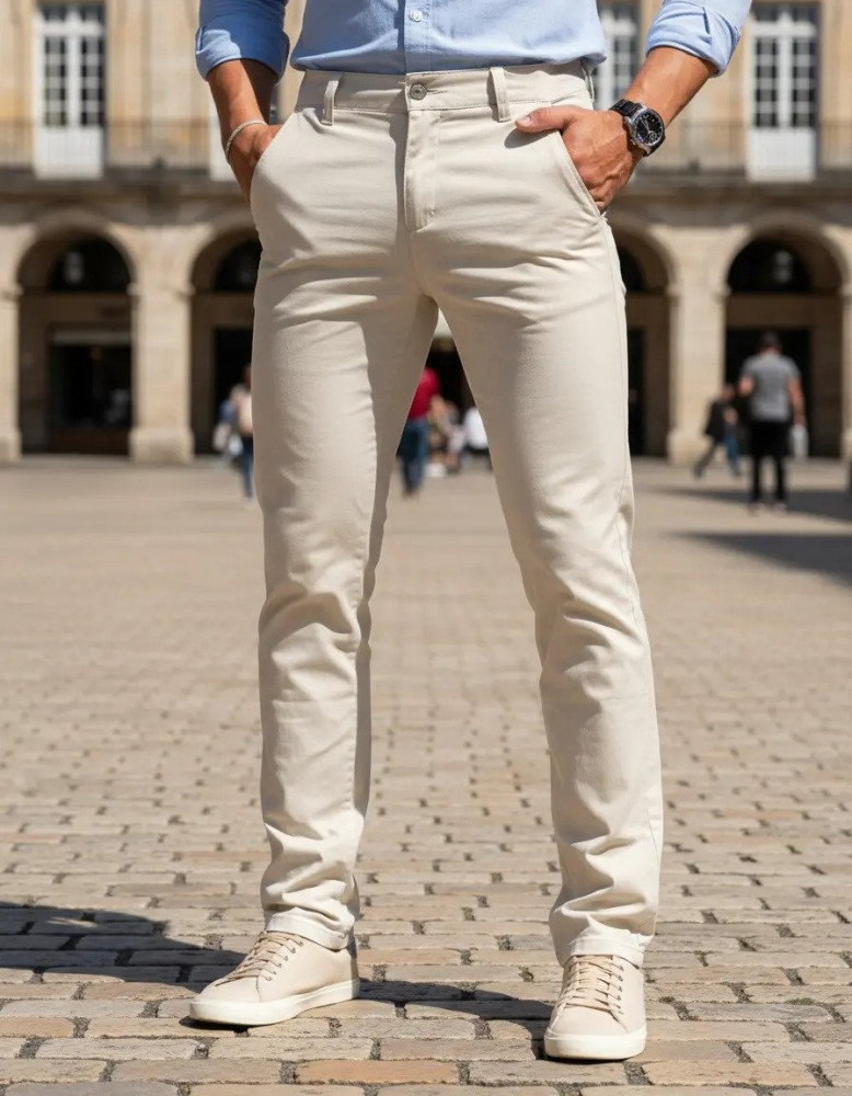Calça Masculina Sport Fino com Elastano