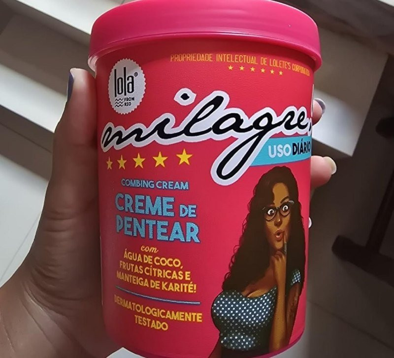 Milagre Creme para Pentear 450g Lola Cosmetics