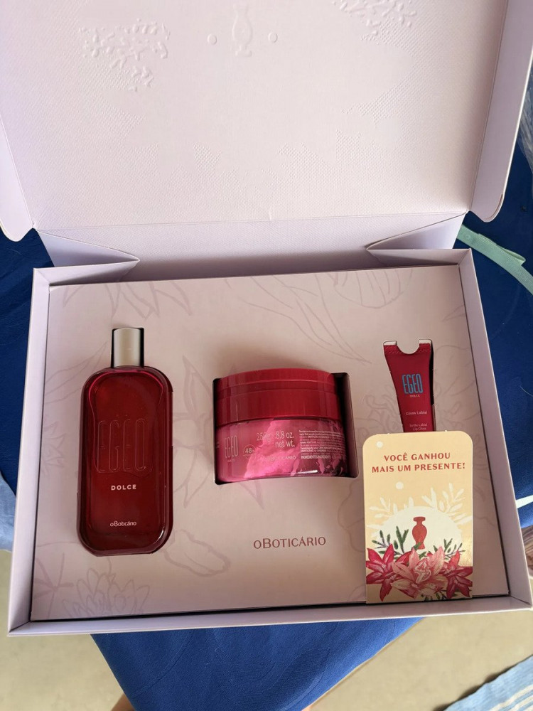 O Boticário Egeo Dolce Kit Presente 3 Itens