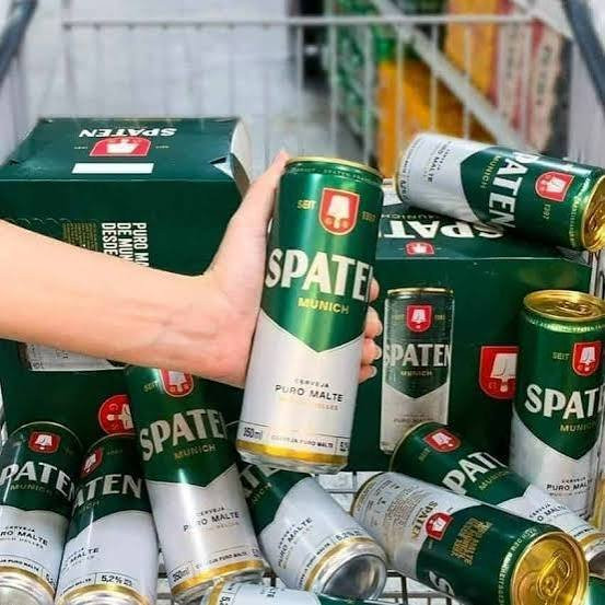 Pack Cerveja Spaten Puro Malte 350ml - 12 Unidades