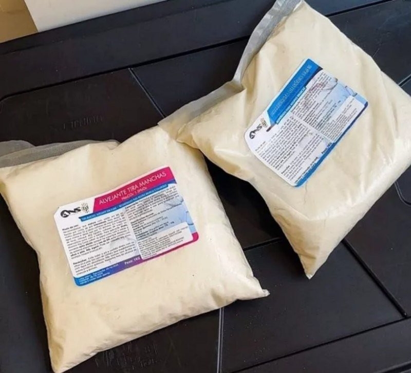 Tira Manchas Alvejante 1kg + Percarbonato de Sódio 1kg