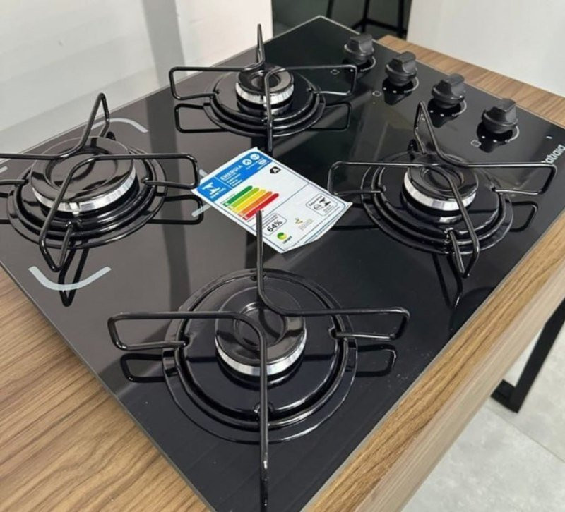 Fogão Cooktop 4 Bocas Bivolt Itatiaia