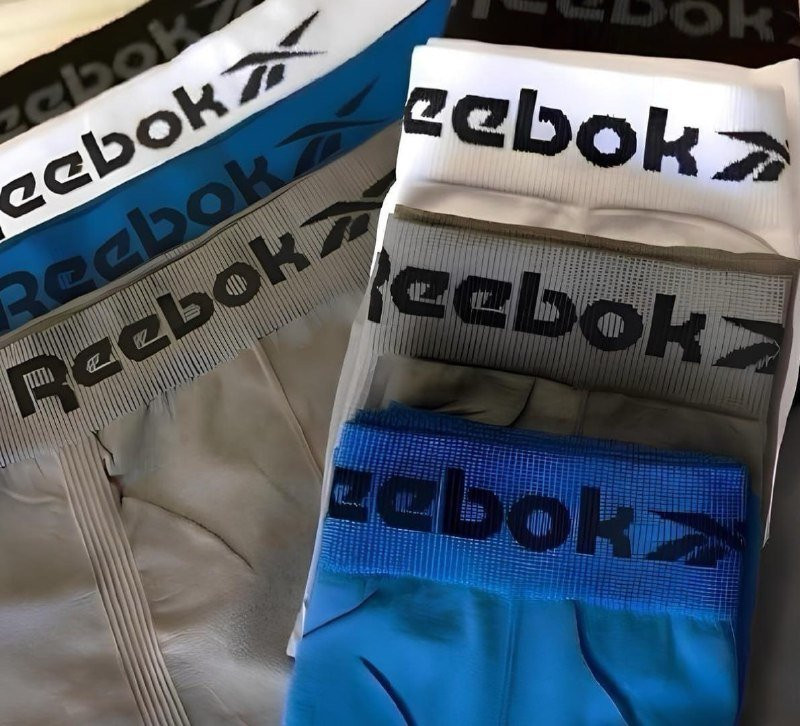 Kit 6 Cuecas Boxer Reebok Microfibra