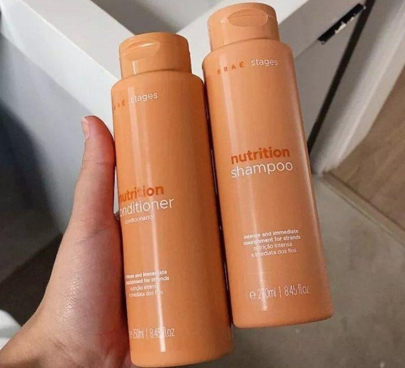 Kit Braé Stages Nutrition Shampoo e Condicionador