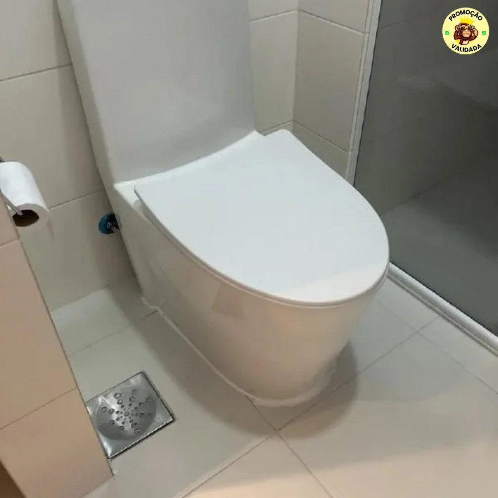 Vaso Sanitário Monobloco Caixa Acoplada Barcelona Cor Branco
