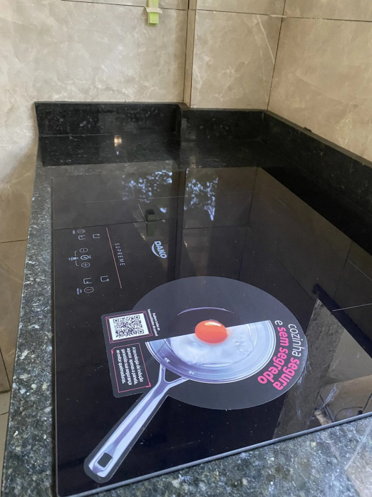 Cooktop de Indução 4 Bocas Dako Supreme Preto
