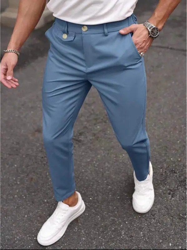 Calça Masculina Alfaiataria Social Moderna