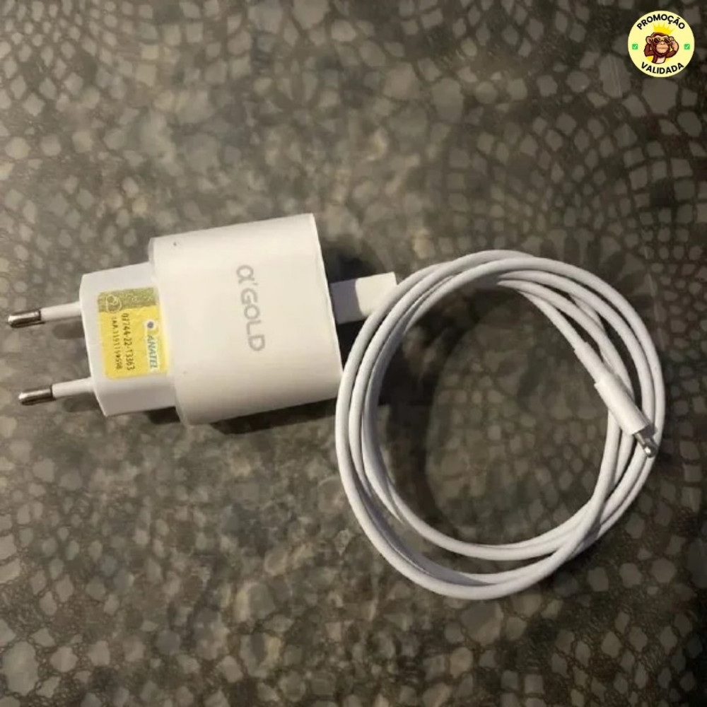 Carregador 30w Turbo Para iPhone