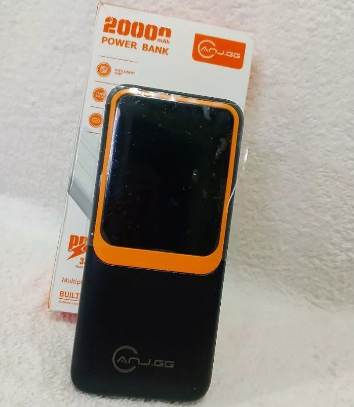 Power Bank 20000mAh Carga Rápida Display Digital