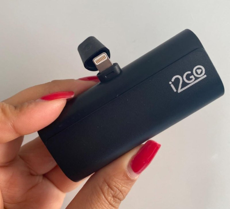 Carregador Portátil Power Bank I2GO 5000mAh Modelo Lightning