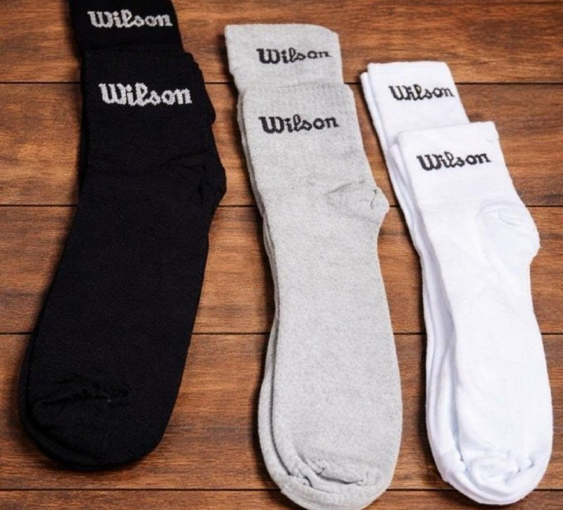Kit 9 Pares Meias Wilson Cano Médio - Opções de Cores
